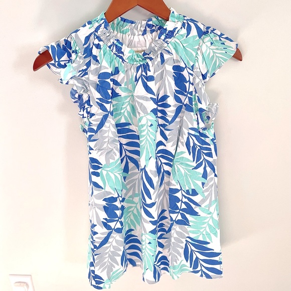 Sail to Sable Flutter Sleeve Top - Picture 1 of 4